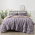 The White Moss Hannah Reversible Print Pinch Pleat AC Comforter With Pillow Cover